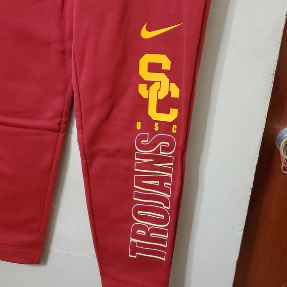 Sold. Nike Therma USC Trojans On Field Mens Fleece Sweatpants joggers - Picture 2 of 10